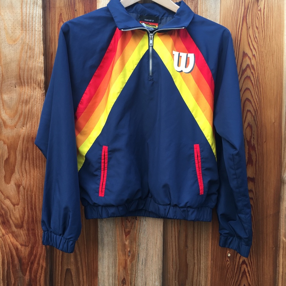 Wilson Forever 21 windbreaker